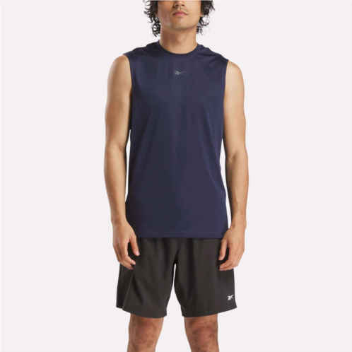 Reebok Mens Sleeveless Tech Training T-Shirt