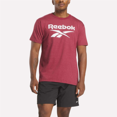 Reebok Mens Stacked Vector Graphic T-Shirt