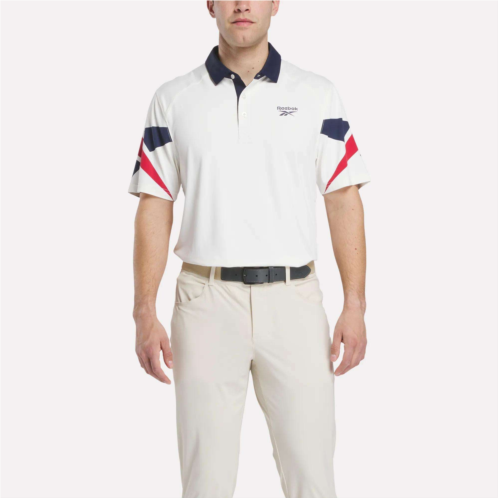Reebok Mens Vector Sleeve Polo Shirt