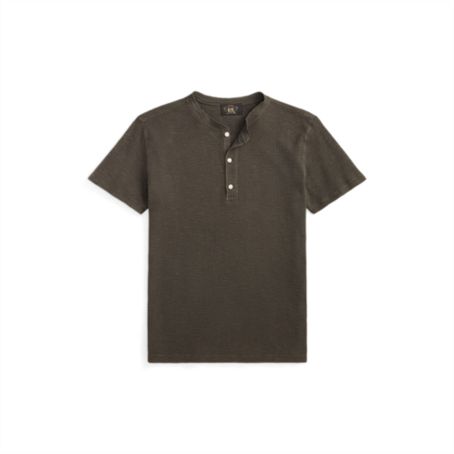 Polo Ralph Lauren Waffle-Knit Short-Sleeve Henley Shirt