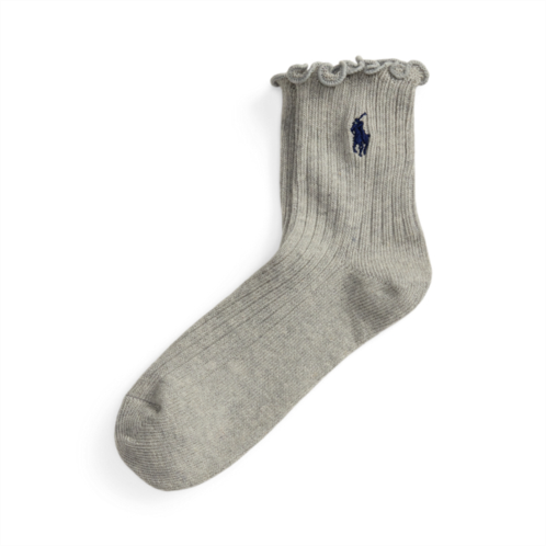 Polo Ralph Lauren Ruffled-Cuff Ankle Socks