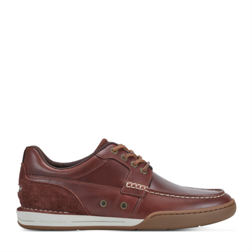 Rockport Mens Wentworth Round Toe Casual Flat Boat Shoe