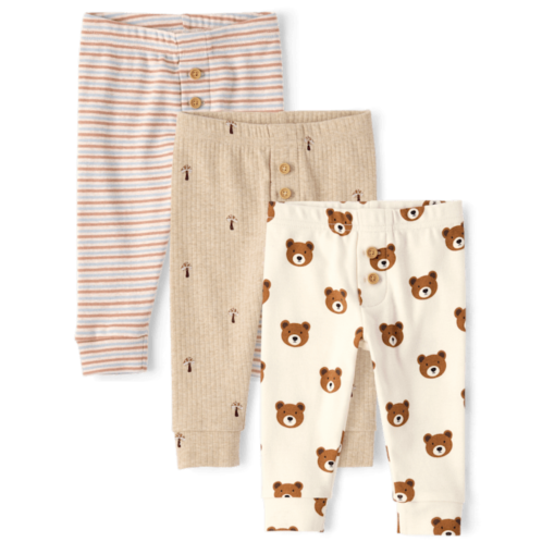 Baby Bear Pants 3-Pack - Homegrown by Gymboree - multi Baby Bear Pants 3-Pack - Homegrown by Gymboree - multi
