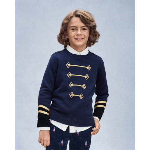 Boys Embroidered Nutcracker Sweater - New York City Ballet by GYMBOREE - blue Boys Embroidered Nutcracker Sweater - New York City Ballet by GYMBOREE - blue