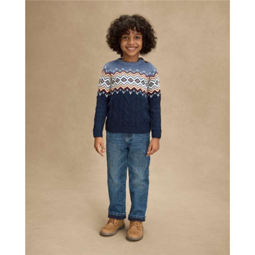 Gymboree Boys Microfleece Lined Relaxed Jeans - Little Essentials - blue Gymboree Boys Microfleece Lined Relaxed Jeans - Little Essentials - blue
