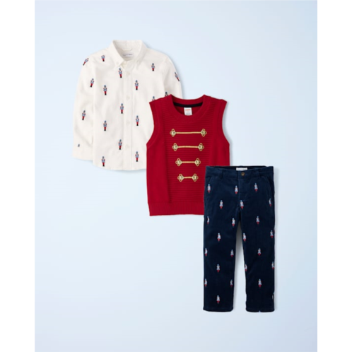 Boys Embroidered Nutcracker 3-Piece Outfit Set - New York City Ballet by GYMBOREE - multi Boys Embroidered Nutcracker 3-Piece Outfit Set - New York City Ballet by GYMBOREE - multi