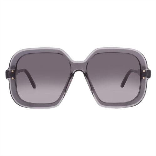 DIORHIGHLIGHT S1I Gradient Smoke Square Ladies Sunglasses DIORHIGHLIGHT S1I Gradient Smoke Square Ladies Sunglasses