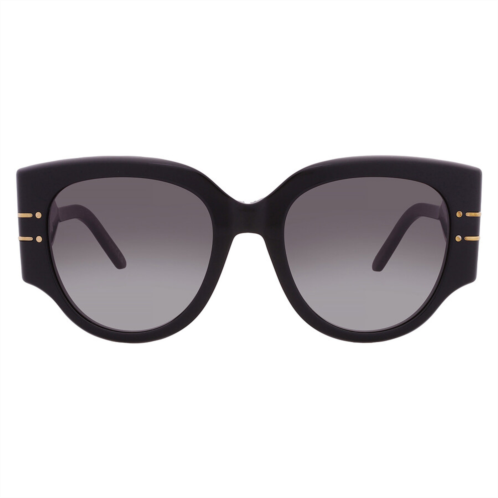 DIORSIGNATURE R2I Smoke Gradient Butterfly Ladies Sunglasses DIORSIGNATURE R2I Smoke Gradient Butterfly Ladies Sunglasses