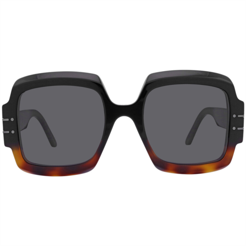 DIORSIGNATURE S1U Grey Butterfly Ladies Sunglasses DIORSIGNATURE S1U Grey Butterfly Ladies Sunglasses