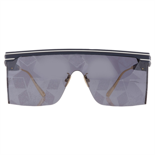 DIORCLUB M1U Mirror Blue Star Print Shield Ladies Sunglasses DIORCLUB M1U Mirror Blue Star Print Shield Ladies Sunglasses