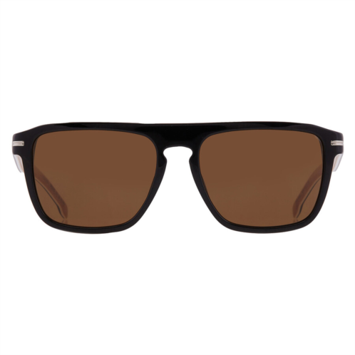 Hugo Boss Brown Browline Mens Sunglasses Hugo Boss Brown Browline Mens Sunglasses