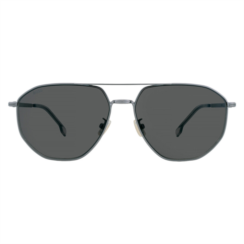 Hugo Boss Dark Grey Pilot Mens Sunglasses Hugo Boss Dark Grey Pilot Mens Sunglasses