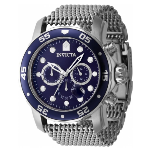 Invicta Pro Diver Chronograph Date Quartz Blue Dial Mens Watch Invicta Pro Diver Chronograph Date Quartz Blue Dial Mens Watch