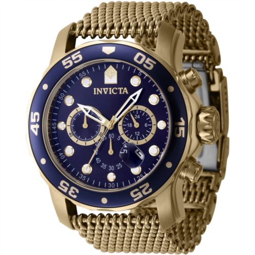 Invicta Pro Diver Chronograph GMT Date Quartz Blue Dial Mens Watch Invicta Pro Diver Chronograph GMT Date Quartz Blue Dial Mens Watch