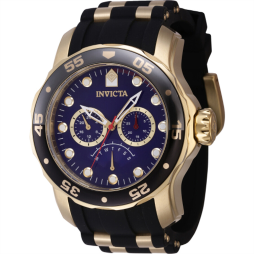 Invicta Pro Diver GMT Retrograde Quartz Blue Dial Mens Watch Invicta Pro Diver GMT Retrograde Quartz Blue Dial Mens Watch