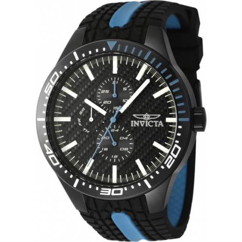 Invicta Racing GMT Quartz Black Dial Mens Watch Invicta Racing GMT Quartz Black Dial Mens Watch