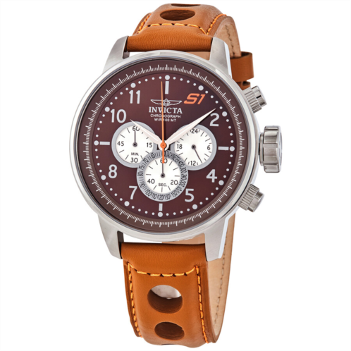 Invicta S1 Rally Chronograph Quartz Brown Dial Mens Watch Invicta S1 Rally Chronograph Quartz Brown Dial Mens Watch