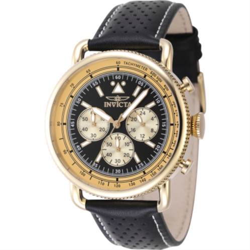 Invicta Speedway Zager Exclusive Chronograph Quartz Black Dial Mens Watch Invicta Speedway Zager Exclusive Chronograph Quartz Black Dial Mens Watch