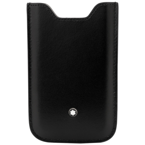 Montblanc Black Leather Meisterstuck Iphone 4S Case Montblanc Black Leather Meisterstuck Iphone 4S Case