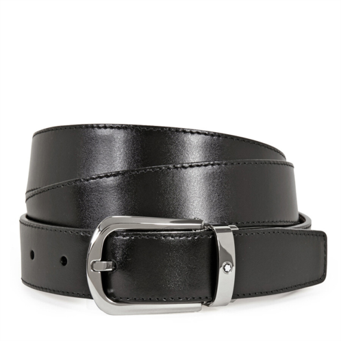 Montblanc Casual Curved Horseshoe Reversibe Belt Montblanc Casual Curved Horseshoe Reversibe Belt