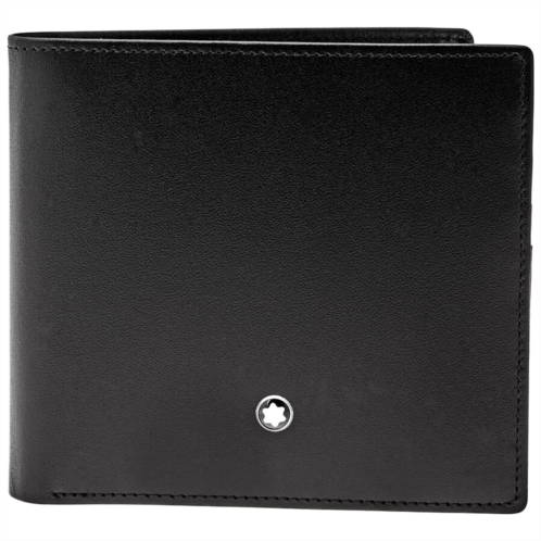 Montblanc Meisterstuck 8 CC Black Leather Wallet 7163 Montblanc Meisterstuck 8 CC Black Leather Wallet 7163