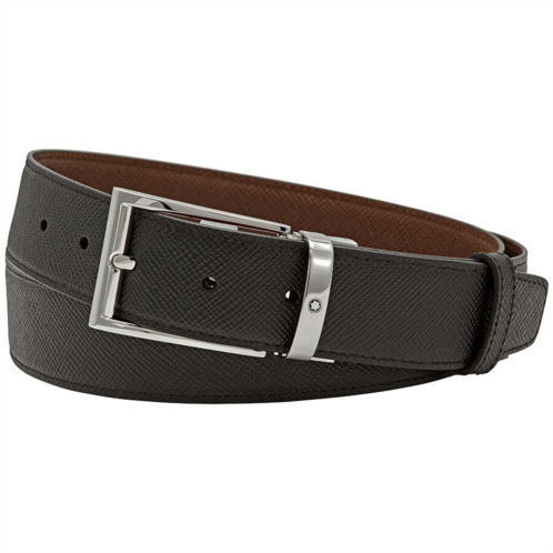 Montblanc Reversible Cut-to-Size Business Belt- Black/Brown Montblanc Reversible Cut-to-Size Business Belt- Black/Brown