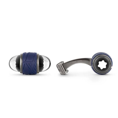 Montblanc Starwalker Cufflinks in Steel and Lacquer Montblanc Starwalker Cufflinks in Steel and Lacquer