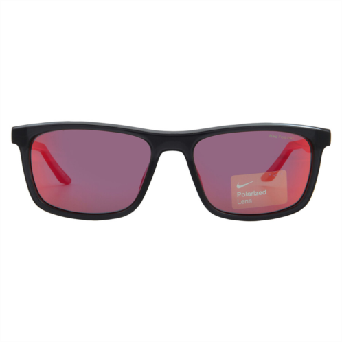 Nike Polarized Red Mirror Square Unisex Sunglasses Nike Polarized Red Mirror Square Unisex Sunglasses