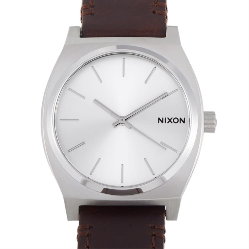 Nixon Time Teller Quartz Silver Dial Ladies Watch Nixon Time Teller Quartz Silver Dial Ladies Watch