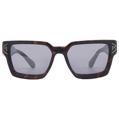 Philipp Plein Grey Square Mens Sunglasses Philipp Plein Grey Square Mens Sunglasses