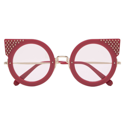 Philipp Plein Katy Light Raspberry Cat Eye Ladies Sunglasses Philipp Plein Katy Light Raspberry Cat Eye Ladies Sunglasses