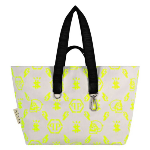 Philipp Plein Monogram Print Nylon Tote Bag Philipp Plein Monogram Print Nylon Tote Bag