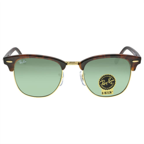 Ray-Ban Clubmaster Classic Green Unisex Sunglasses Ray-Ban Clubmaster Classic Green Unisex Sunglasses