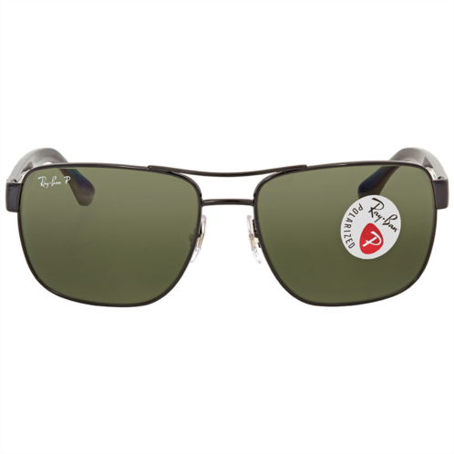 Ray-Ban Polarized Green Classic G-15 Square Mens Sunglasses Ray-Ban Polarized Green Classic G-15 Square Mens Sunglasses