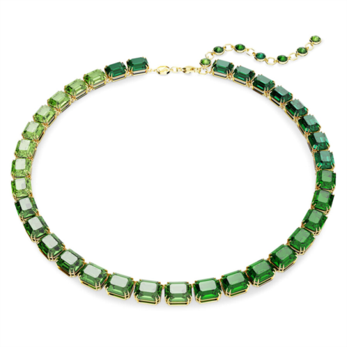 Swarovski Millenia Gold-Plated Tennis Necklace Swarovski Millenia Gold-Plated Tennis Necklace