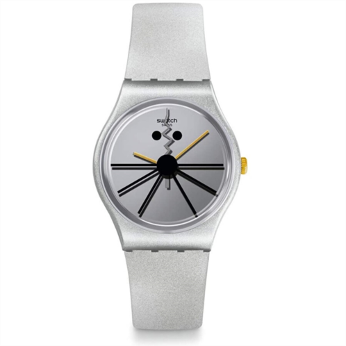 CNY New Year Cheese Squeak Squeak Quartz Silver Dial Ladies Watch CNY New Year Cheese Squeak Squeak Quartz Silver Dial Ladies Watch