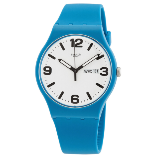 Swatch Costazzurra Quartz White Dial Unisex Watch Swatch Costazzurra Quartz White Dial Unisex Watch