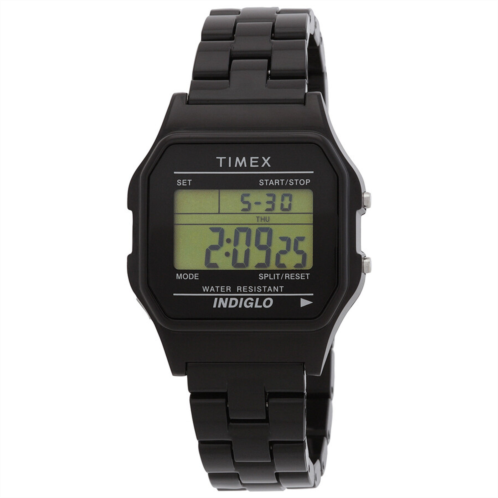 Timex Classic Quartz Digital Black Dial Watch Timex Classic Quartz Digital Black Dial Watch