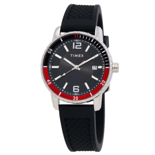 Timex Trend Quartz Black Dial Mens Watch Timex Trend Quartz Black Dial Mens Watch