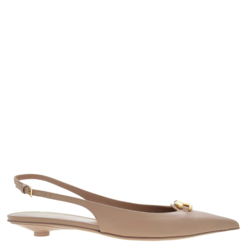 Valentino Garavani VLogo Plaque Slingback Ballerinas Brand Size 39 ( US Size 9 ) Valentino Garavani VLogo Plaque Slingback Ballerinas Brand Size 39 ( US Size 9 )