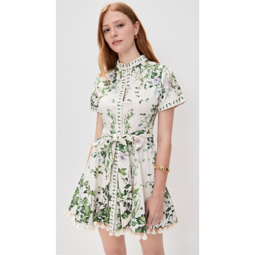 Alice olivia Lucy Rolled Sleeve Mini Shirt Dress Alice olivia Lucy Rolled Sleeve Mini Shirt Dress