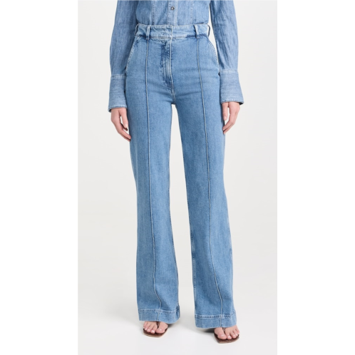 Another Tomorrow Denim Trousers Another Tomorrow Denim Trousers