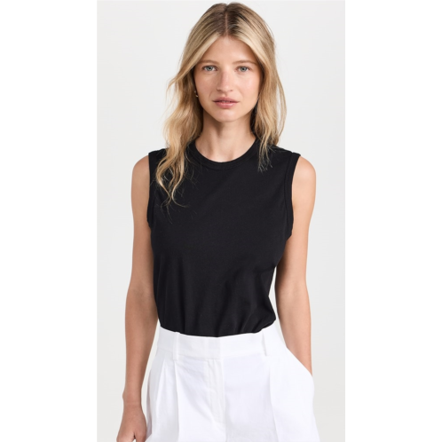 Another Tomorrow Sleeveless Tee Another Tomorrow Sleeveless Tee