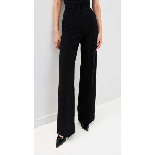 Another Tomorrow Doppio Wide Leg Pants Another Tomorrow Doppio Wide Leg Pants