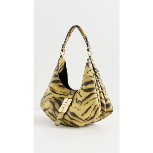 GANNI Kat Small Grained Zebra Bag GANNI Kat Small Grained Zebra Bag
