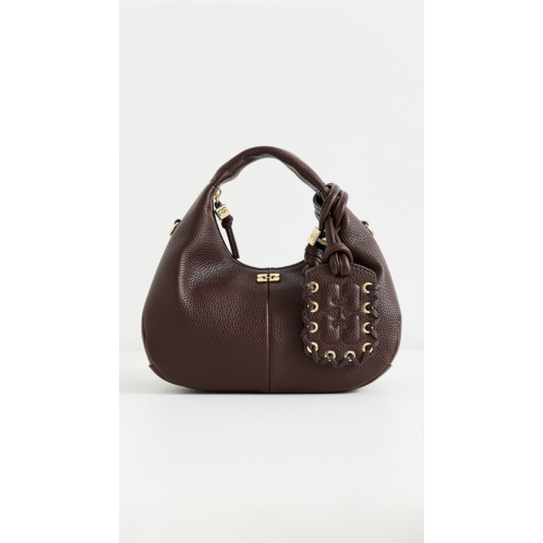 GANNI Hobo Mini Grained Bag GANNI Hobo Mini Grained Bag