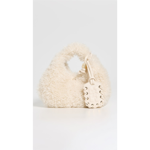 GANNI Hobo Mini Faux Fur Bag GANNI Hobo Mini Faux Fur Bag
