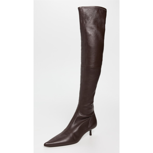 SIMKHAI Joni Stretch Leather Over-The-Knee Boots SIMKHAI Joni Stretch Leather Over-The-Knee Boots