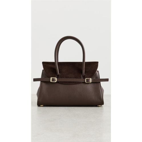 SIMKHAI River Small Suede Top Handle Bag SIMKHAI River Small Suede Top Handle Bag