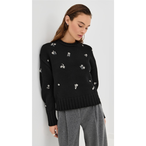 SIMKHAI Coraline Crew Neck Pullover SIMKHAI Coraline Crew Neck Pullover